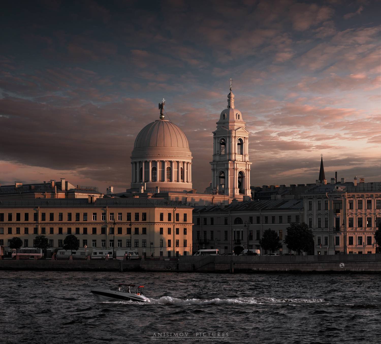 санкт-петербург закат архитектура, Анисимов Дмитрий