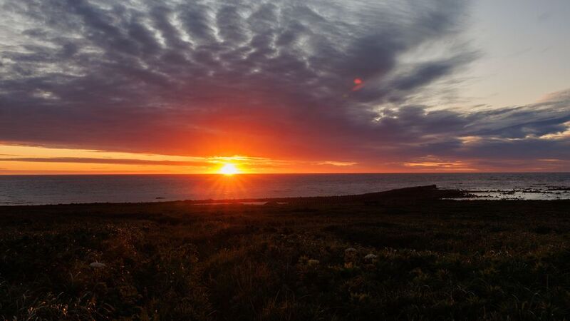 закат, командорские острова, 2025,северное лежбище, остров беринга, камчатка Завершение дня фото превью