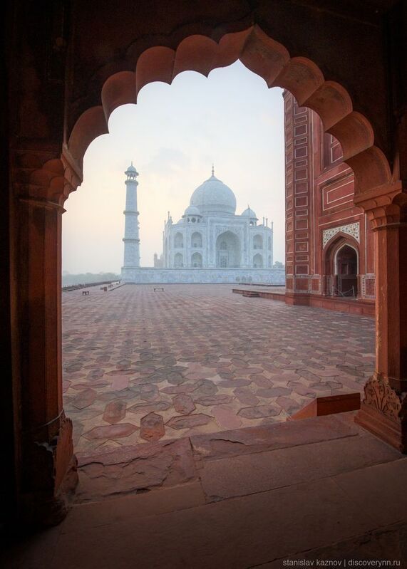 индия, стрит, india, агра, тадж махал, девушка, сари, taj, agra  фото превью