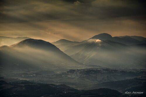Sunset in Camerino