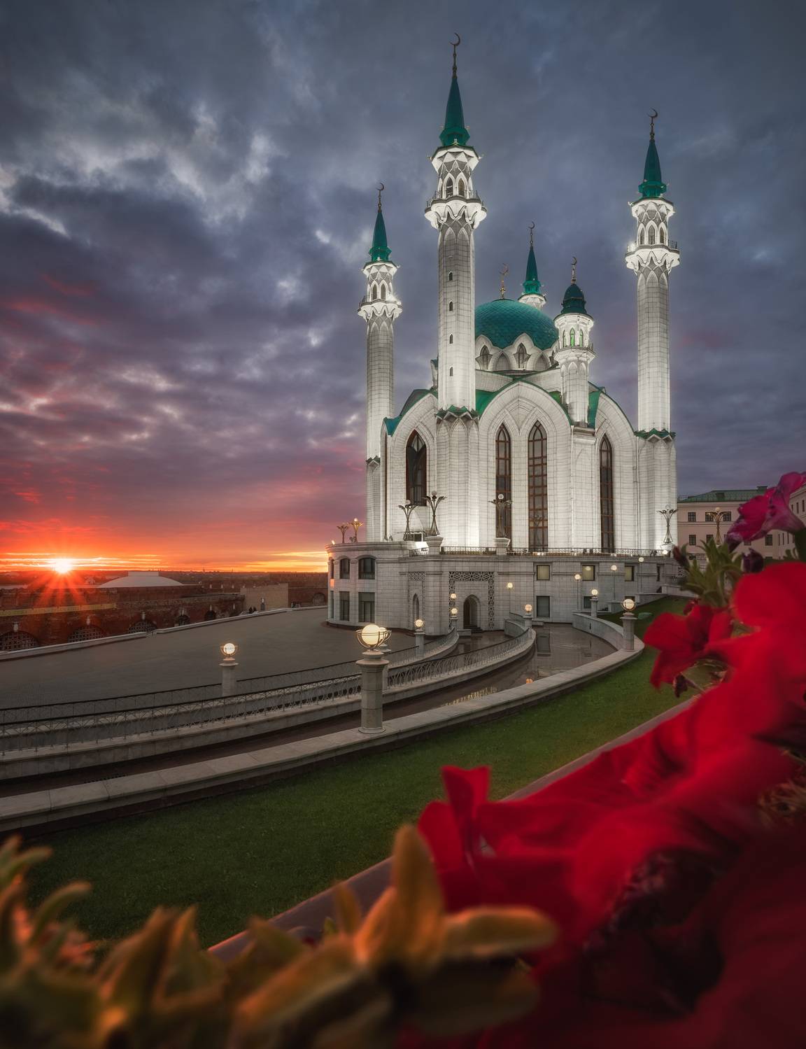 казань, закат, казанский кремль, кул-шариф,  Алексей