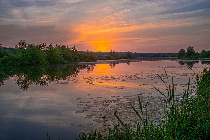 Утренняя заря. фото превью
