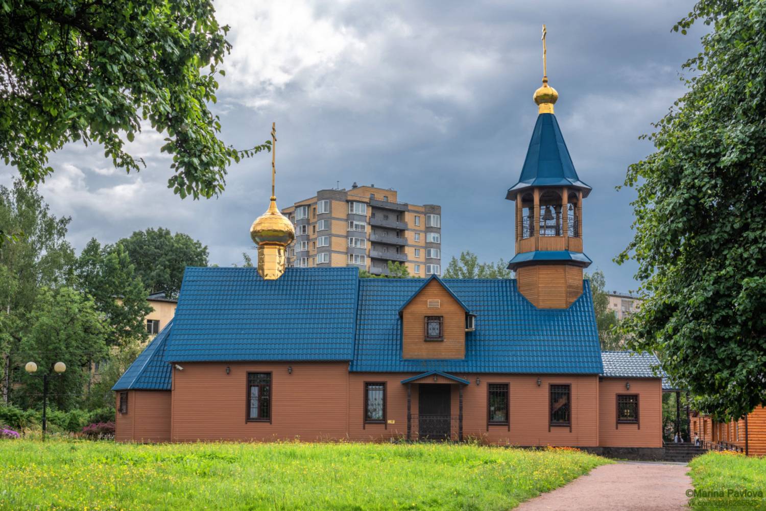 город, архитектура, санкт-петербург, церковь, храм, храм святителя петра митрополита московского, праздник успения пресвятой богородицы, Павлова Марина