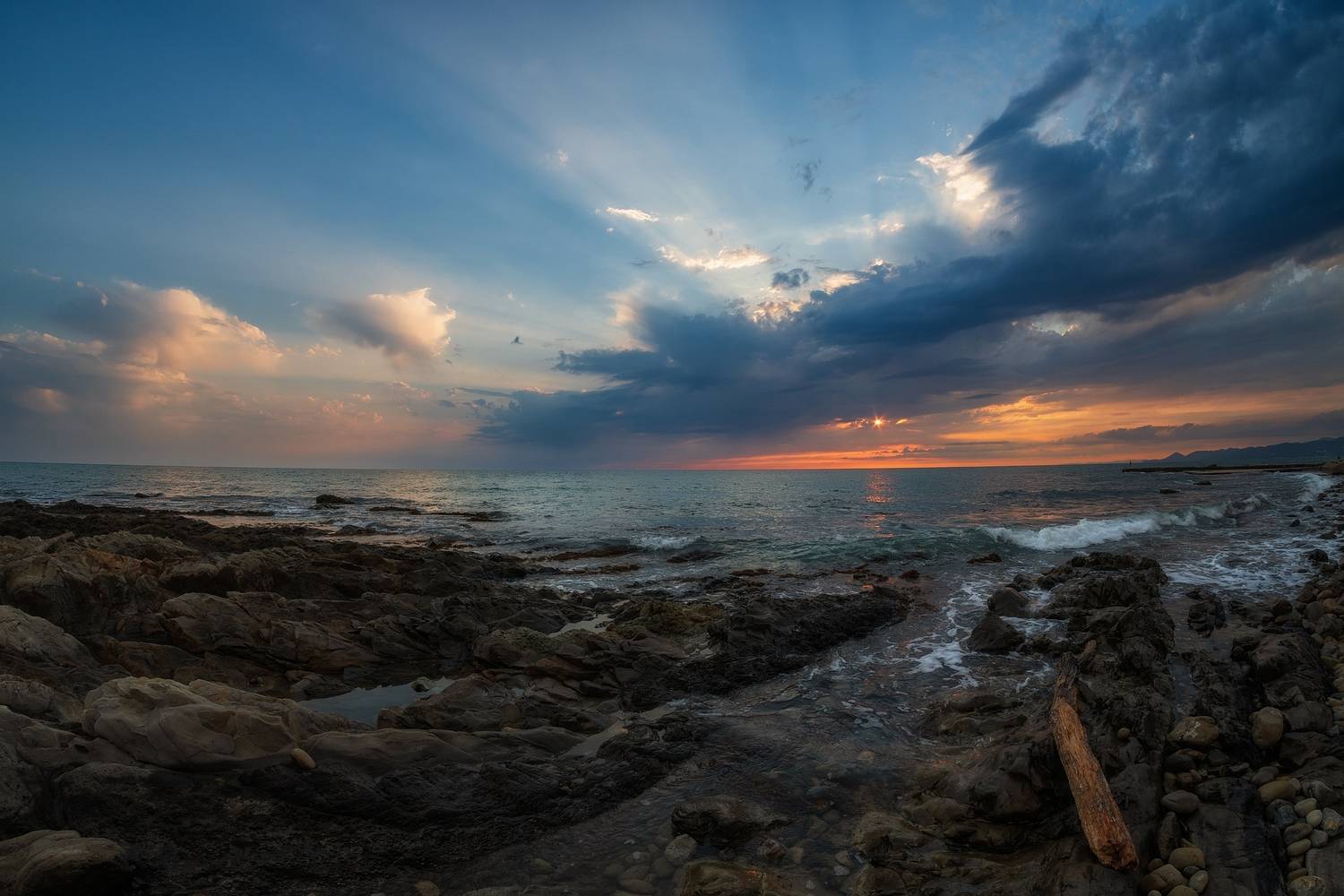туапсе, кадош, море, закат, Васин Сергей