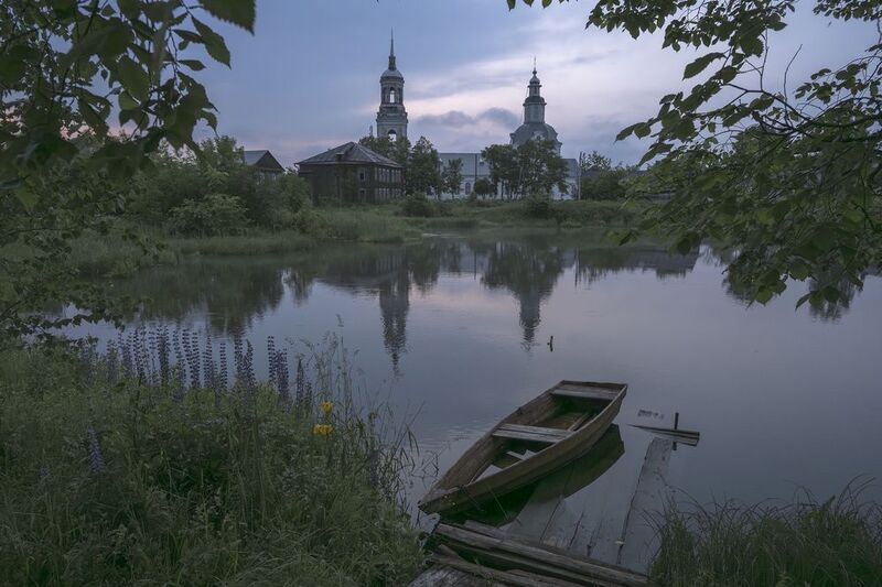 Хмурый вечер в Петровском фото превью