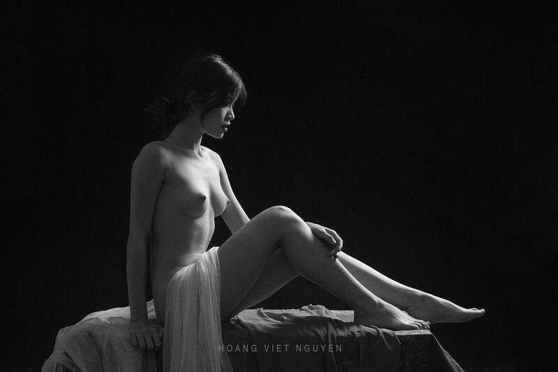 nude, fine nudes, body, asian, vietnam, vietnamese, studio, black and white, monochrome, bw, mood, shape * * * фото превью