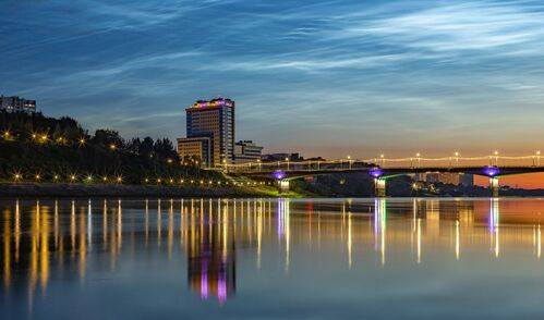 Серебристый вечер