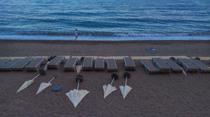 Вечерний променад. фото превью