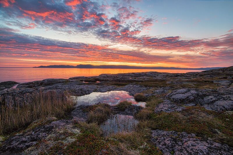 Восход в Териберке ) фото превью