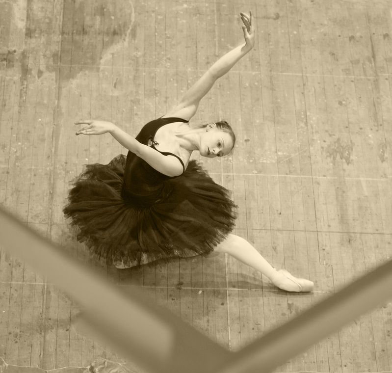 Балетное фото превью