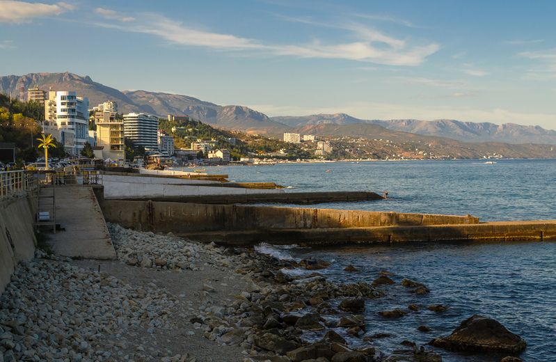 Вечерний берег. фото превью