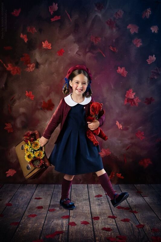 1 сентября, школа, девочка, ребенок, школьник, школьница, портрет девочки, детская фотография Иду в школу! фото превью