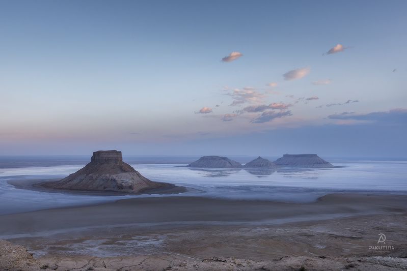 мангистау, казахстан, пейзаж Мистический пейзаж Мангистау (Казахстан). фото превью