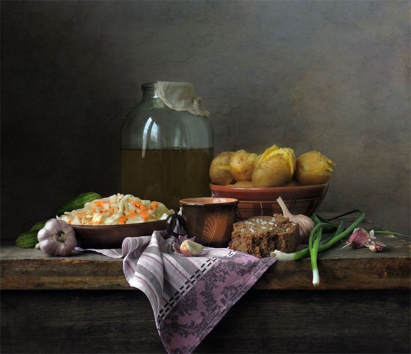 Натюрморт с квасом фото превью