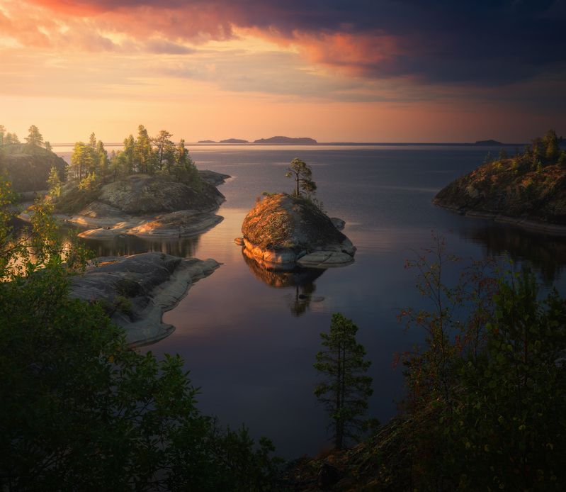 Утро на Ладоге фото превью