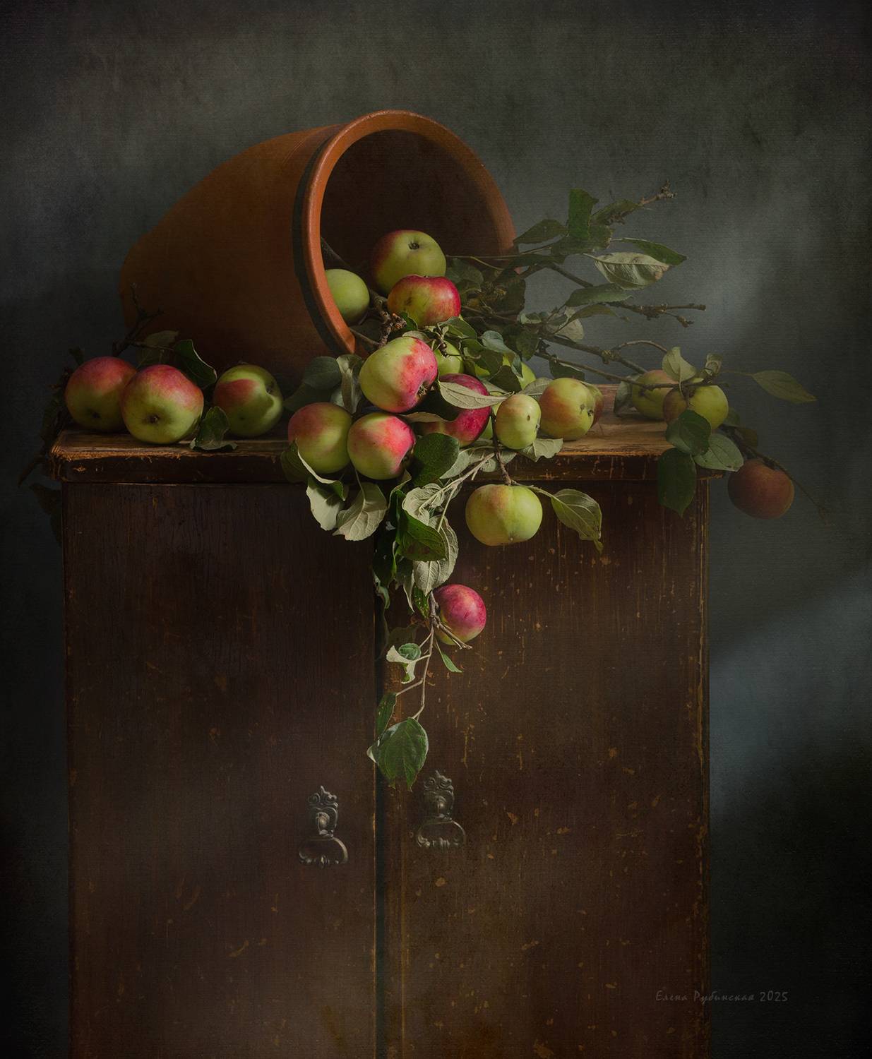яблоки, кострома,натюрморт, Елена Рубинская