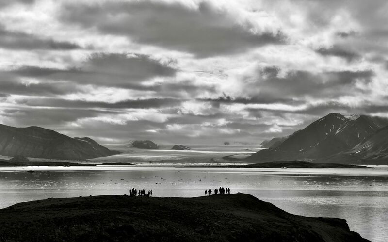 Landscapes, Svalbard, Nature, People, Mountain, Glacier, Fjords,  Люди и природа фото превью