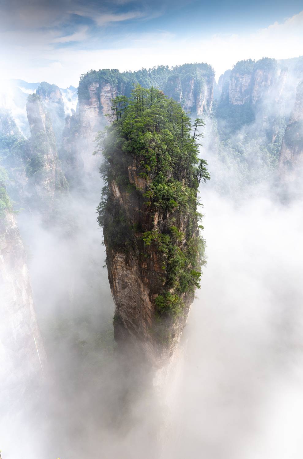 горы тяньцзы, mountain, хунань, аватар, китай, Сулоев Алексей