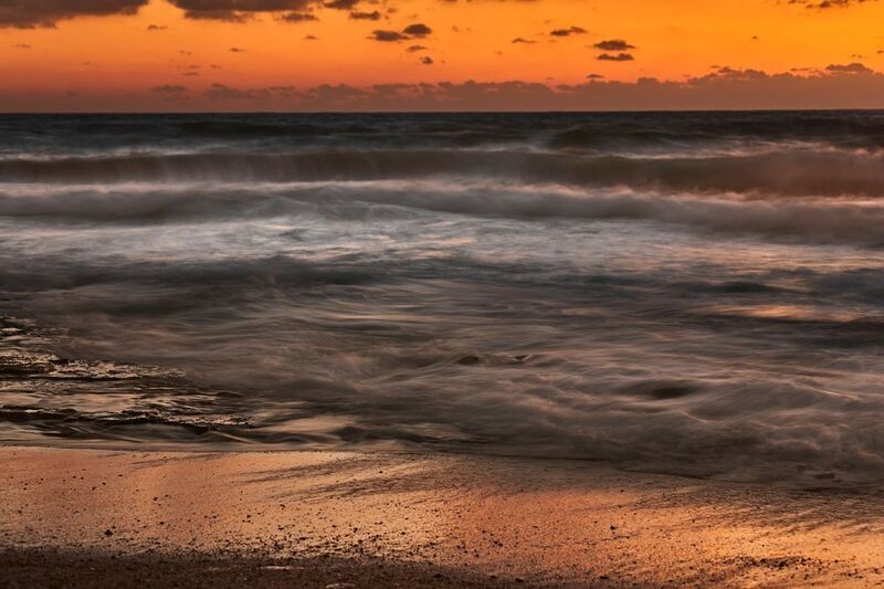 The Mediterranean Sea,Sunset фото превью