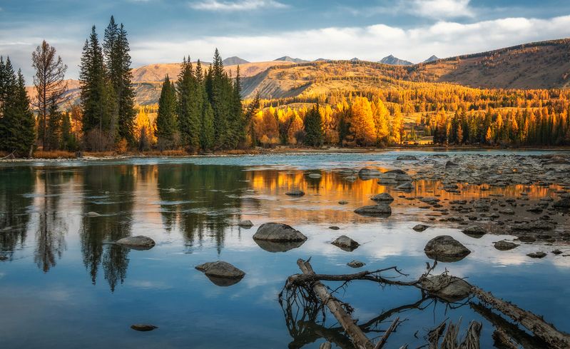 Осеннее маловодье... фото превью