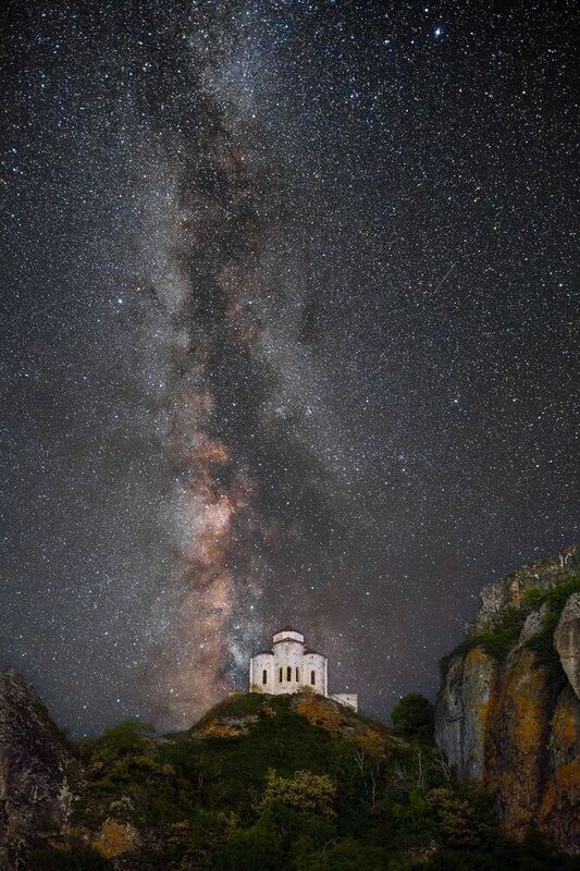 шоанинский храм Шоанинский храм и Млечный путь фото превью