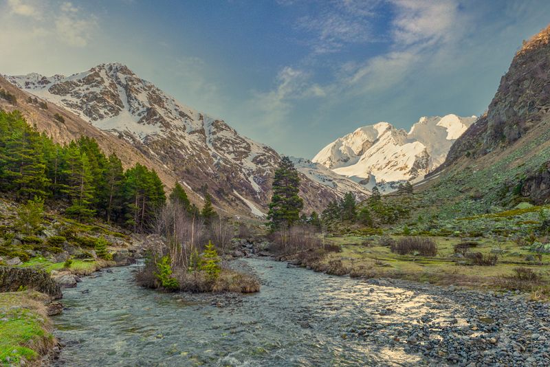 Долина реки Кичкинекол. КЧР фото превью