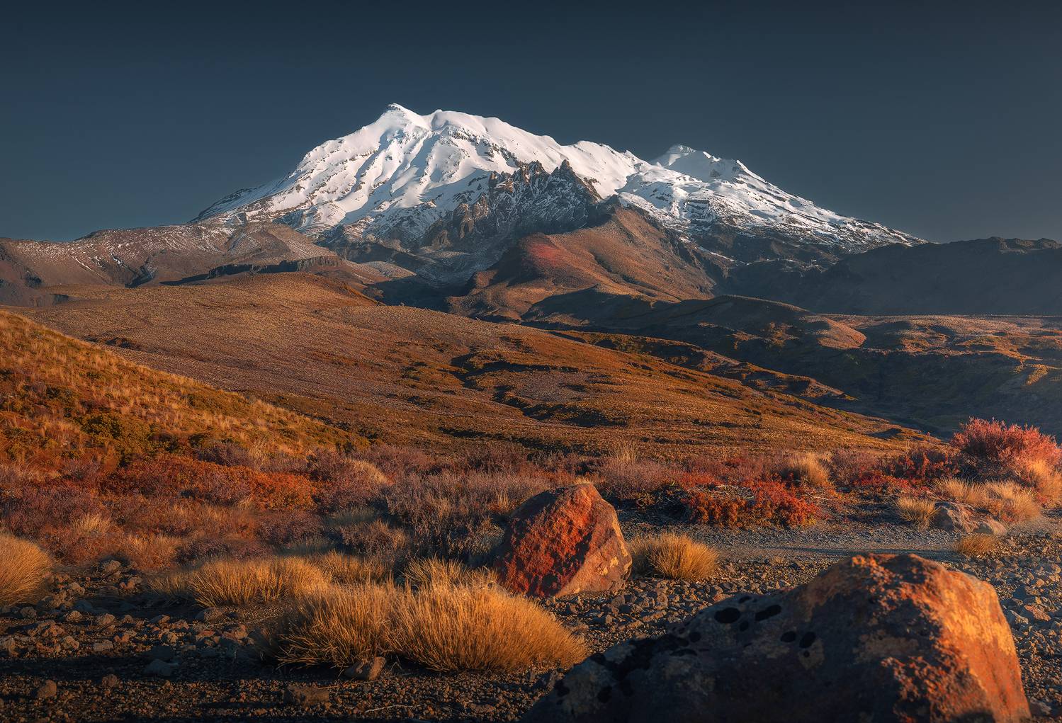 Landscapes, photography, outdoors, travel, new zealand, tongariro, national park, vulcano, mountains, snow, Lukas Trixl