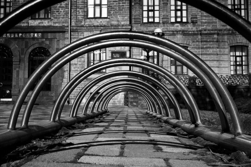 туннель, открытие, город Открытый туннель фото превью