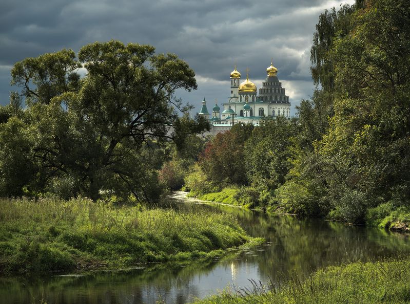 река истра, новый иерусалим Ожидание осени фото превью