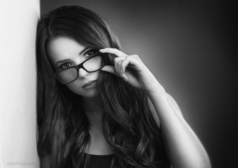 Beautiful, Beauty, Black & white, Cute, Face, Gorgeous, Jozef kiss, Jozefkiss.com, Lovely, Model, Petra pothe, Portrait, Pretty Petra фото превью