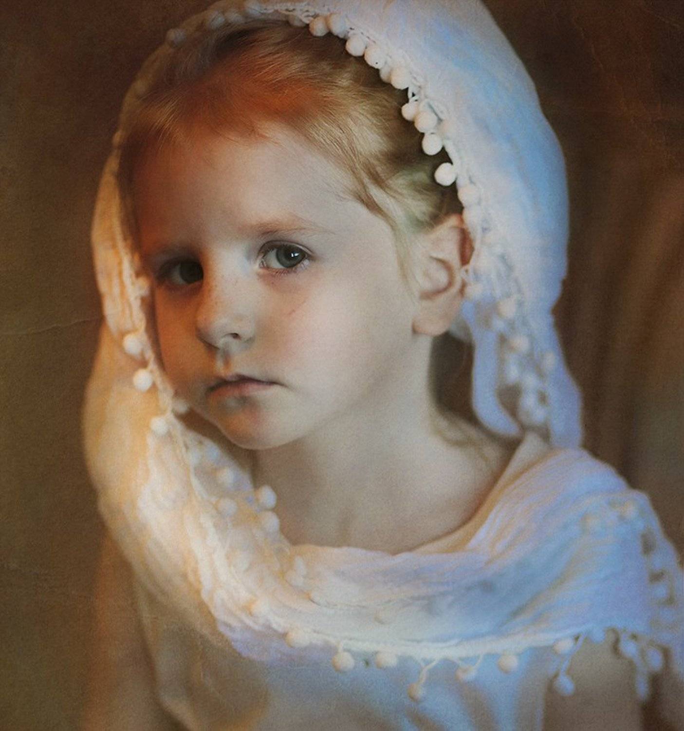 Девочка, ребенок, дети, портрет, детство, люди, человек, портрет, свет, глаза, взгляд, красивые, рыжие волосы, жанр, Постонен Екатерина