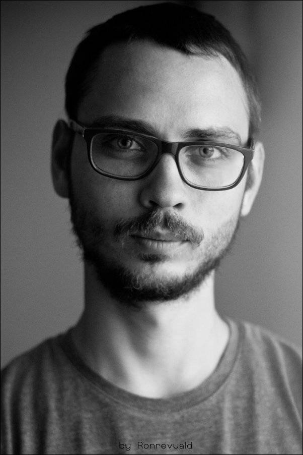Black and white, Bw, Portrait, Портрет, Чб, Черно-белое, Ronrevuald