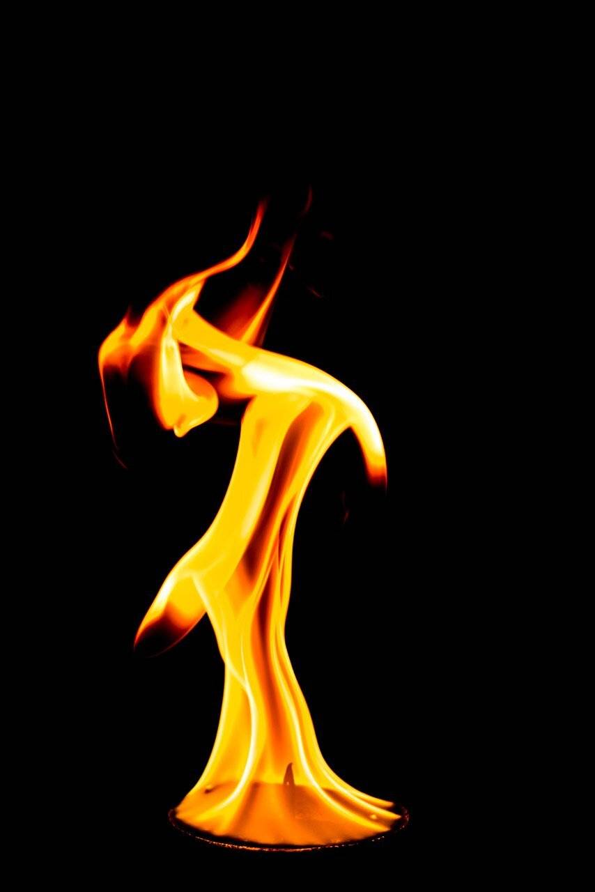 Огонь, Пламя, Подсвечник, Свеча, Борис Раба