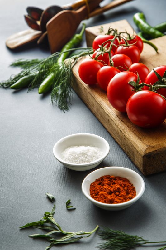 Красное на ужин фото превью