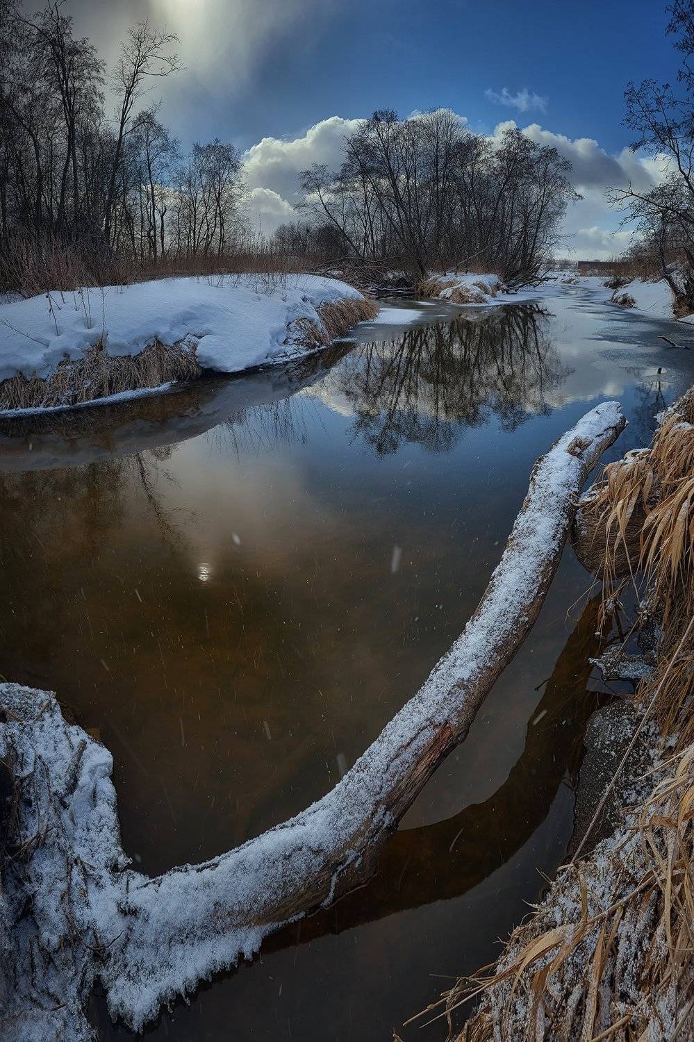 Nikon d600, Весна, Пейзаж, Природа, Река, Снег, Алексей Никонов