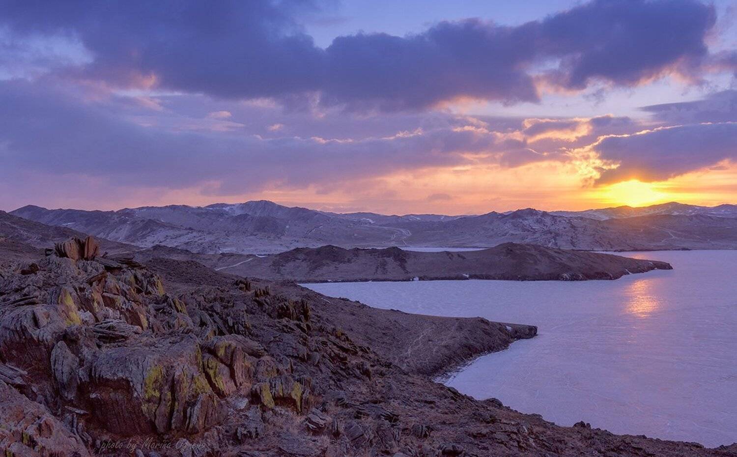 Байкал, Мыс Кобылья голова, Рассвет, Марина Огнева