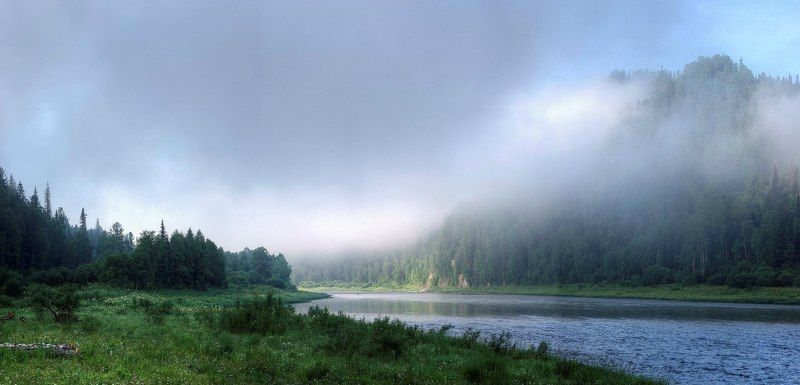 Сибирь, Утро Когда подкралось утро... фото превью
