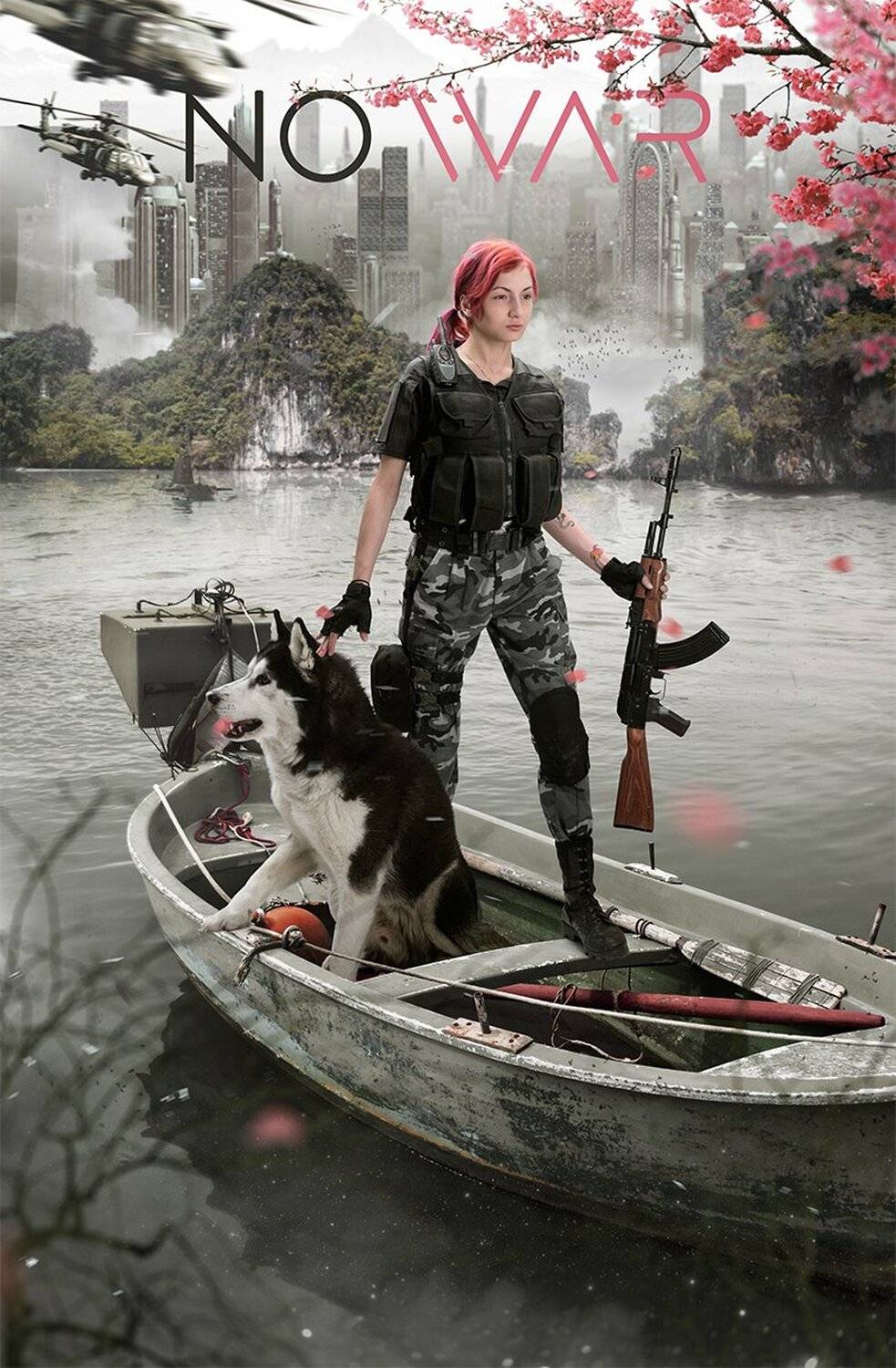 war, retouch, photoshop, collage, sony, Гизатуллин Адель