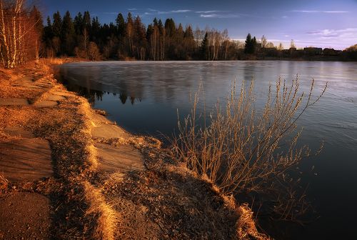 В цвете весеннего заката
