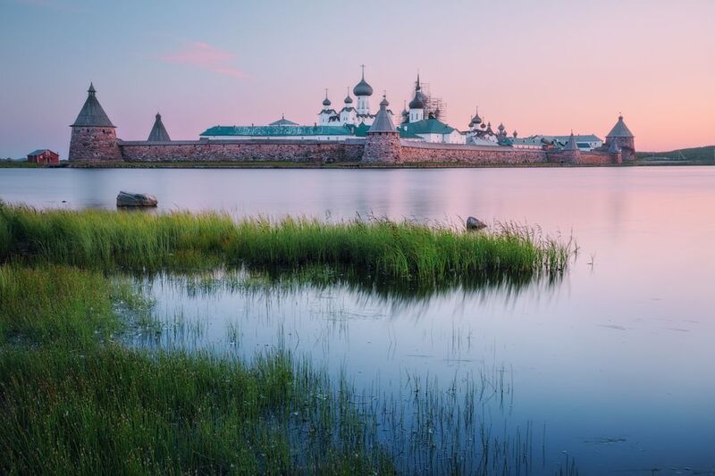 Соловки Соловецкий_монастырь белые_ночи Архангельская_область Белое_море Бессоница фото превью
