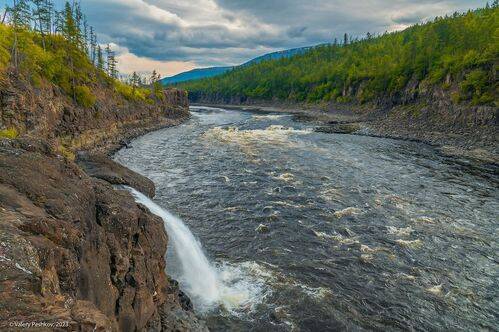 Водопад на Курейке (3)