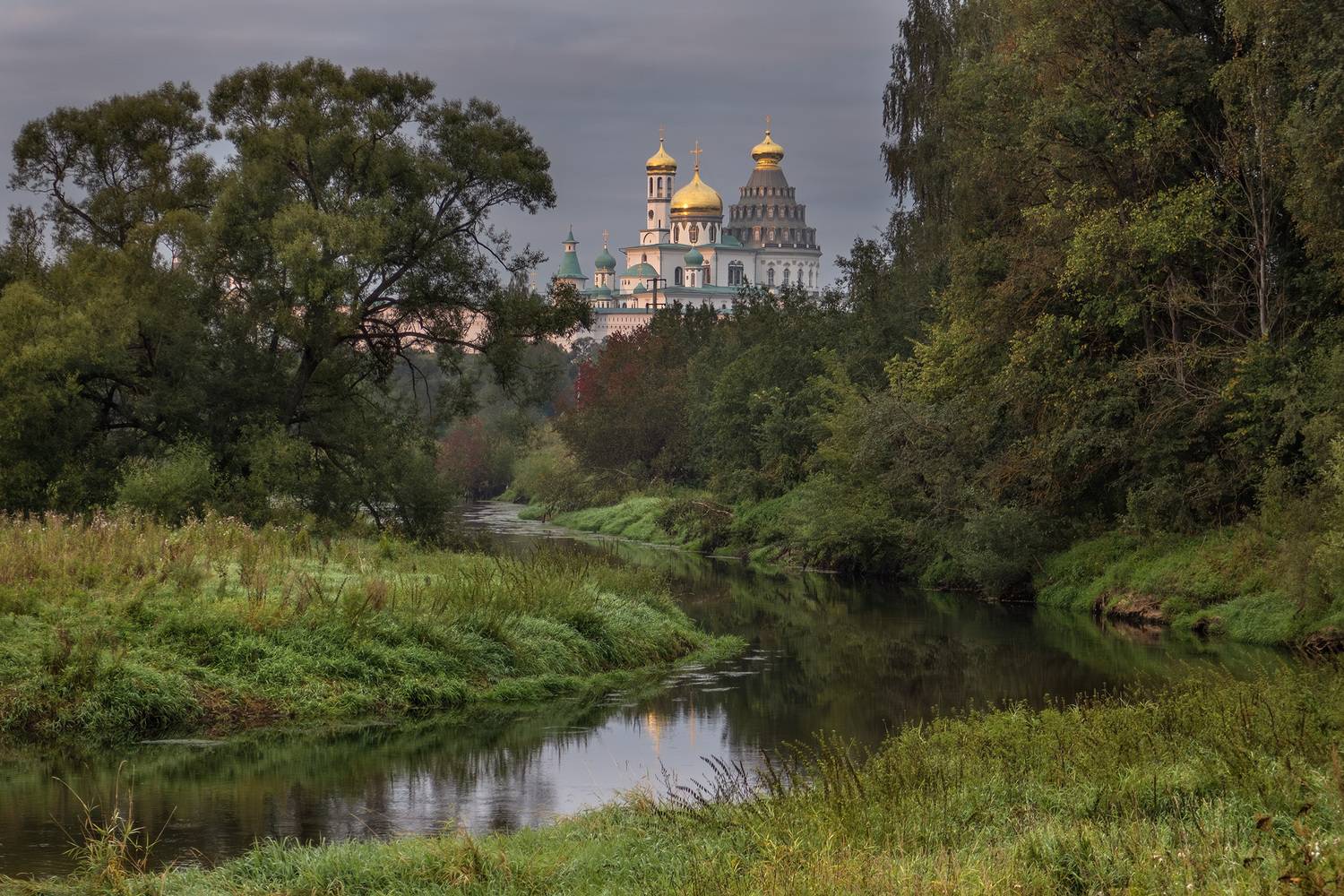новый иерусалим, река истра, осень, утро, Медведев Александр