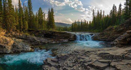 Sheep River Falls