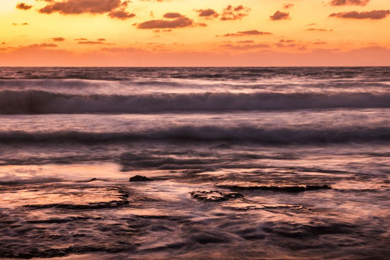 The Mediterranean Sea,Sunset фото превью