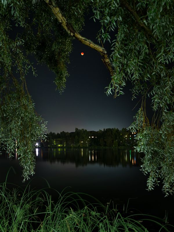 Лунное затмение фото превью