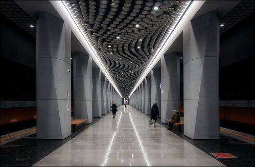 станция метро Воронцовская . Москва