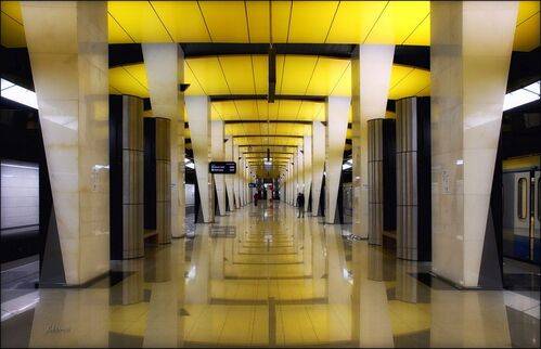 станция метро Шелепиха. Москва