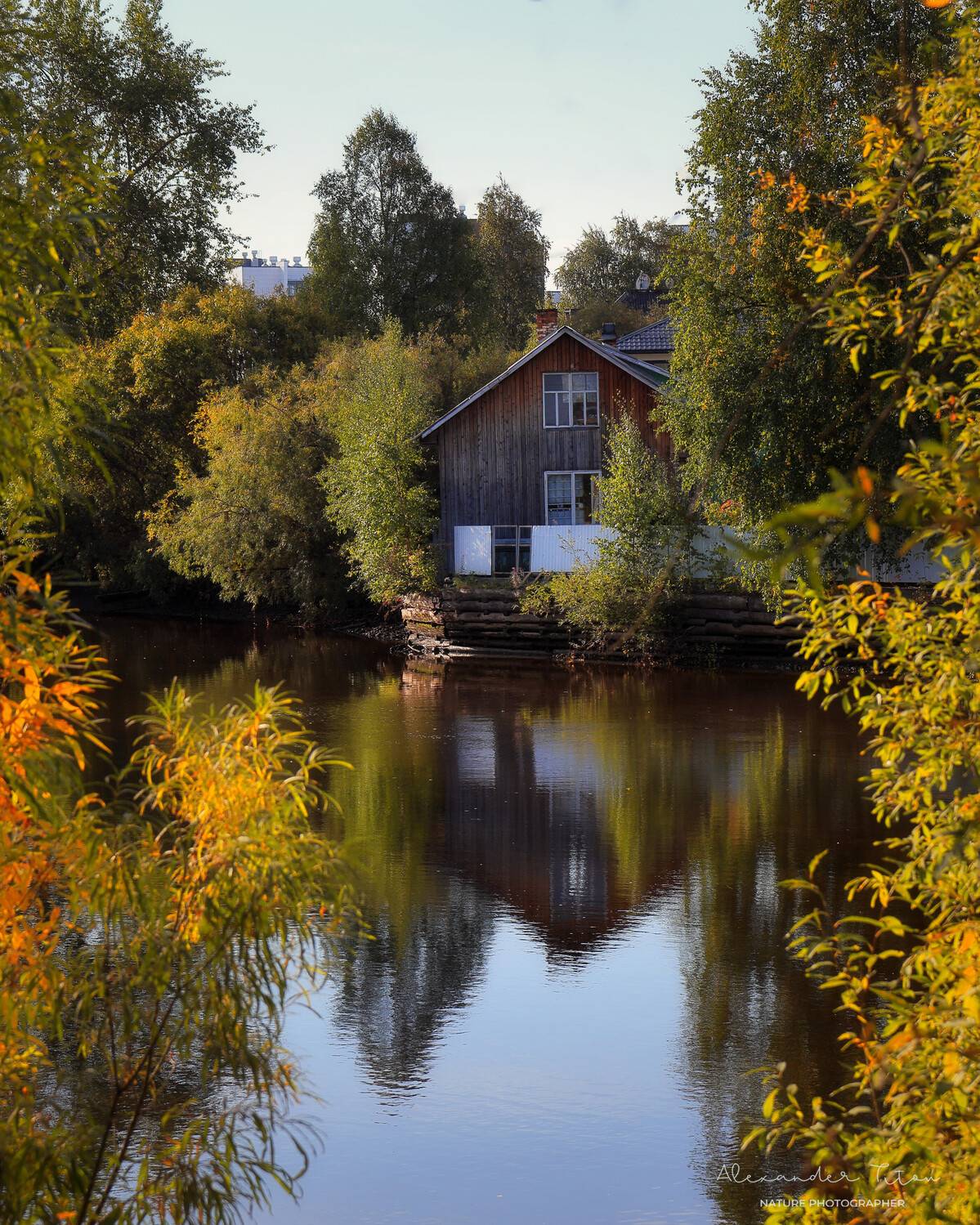 архангельск, осень, пейзаж, соломбала, Александр Титов