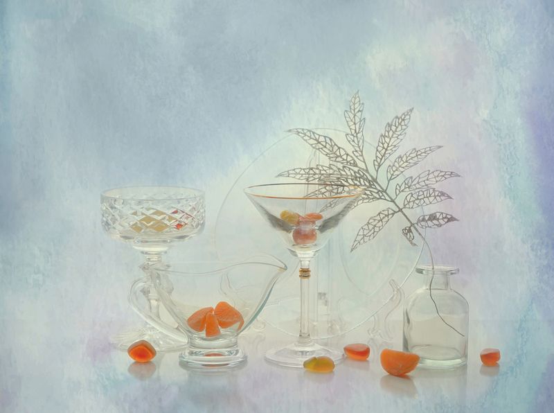 Стекло и вкусняшки фото превью