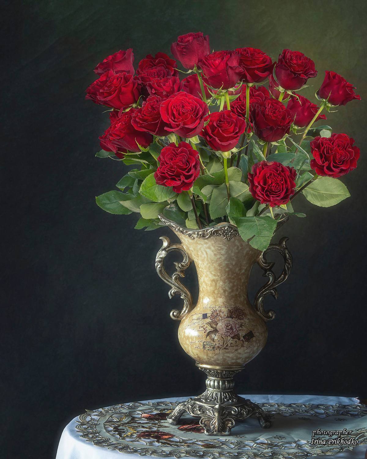 натюрморт, цветы, розы, букеты, Приходько Ирина